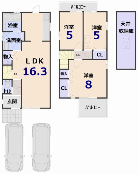 京都市西京区樫原山ノ上町の中古一戸建