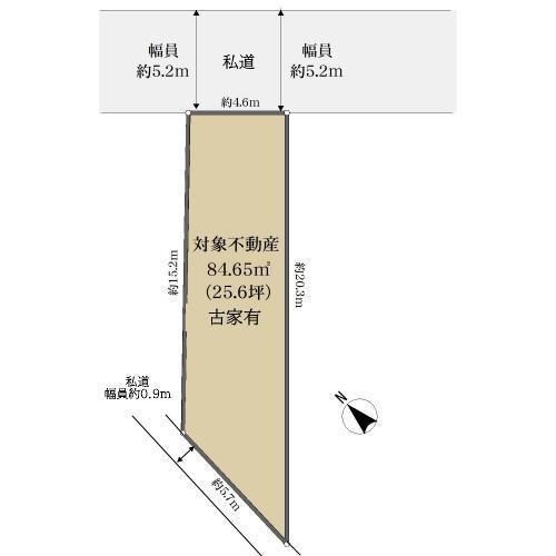 京都市右京区嵯峨広沢北下馬野町の売土地