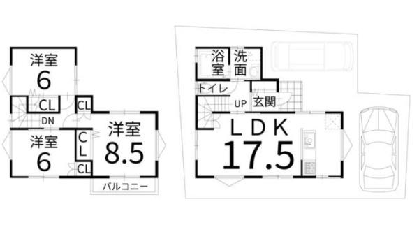 京都市山科区西野山桜ノ馬場町の新築一戸建