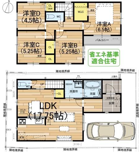 京都市山科区西野八幡田町の新築一戸建