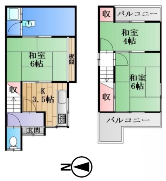 京都市山科区西野山射庭ノ上町の中古一戸建