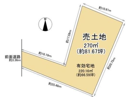 大津市二本松の売土地