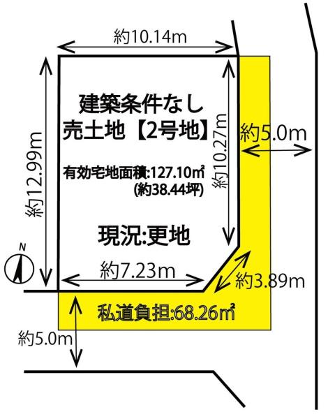 京都市伏見区桃山町大島の売土地