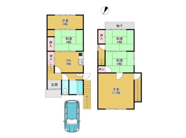 京都市西京区大原野南春日町の中古一戸建