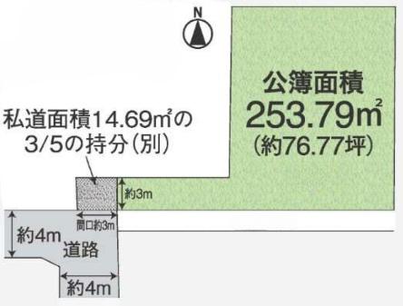 京都市伏見区桃山町正宗の売土地