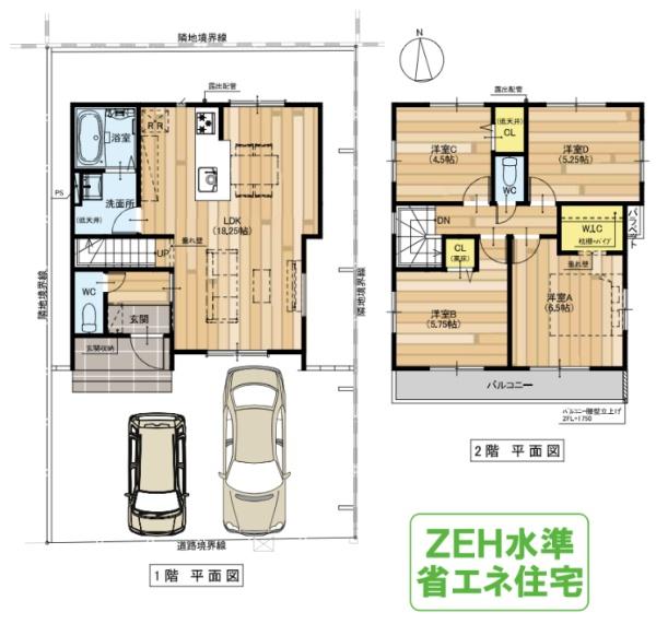 京都市西京区山田車塚町の新築一戸建