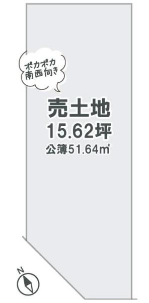 京都市右京区西京極徳大寺団子田町の売土地