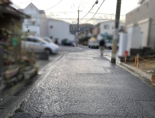 京都市山科区北花山中道町の土地