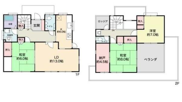 京都市西京区大原野上里男鹿町の中古一戸建