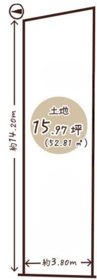 京都市右京区太秦川所町の売土地