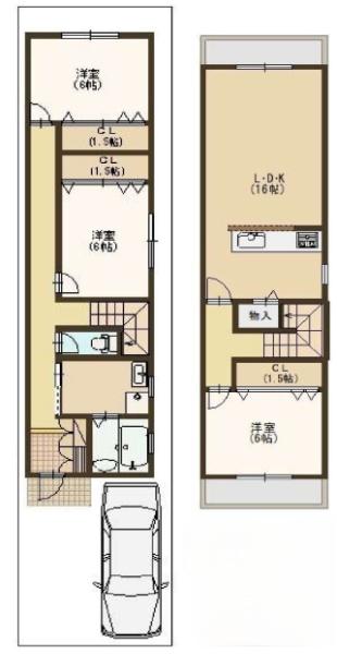 京都市伏見区深草越後屋敷町の売土地