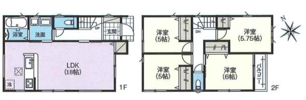 大津市際川４丁目の新築一戸建
