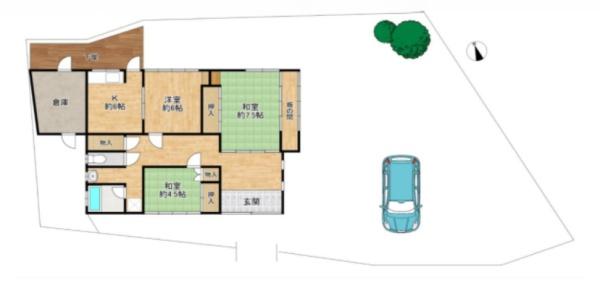 大津市八屋戸の中古一戸建