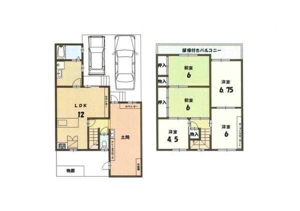 京都市伏見区久我東町の中古一戸建て