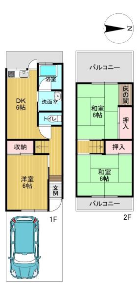 京都市伏見区羽束師志水町の中古一戸建