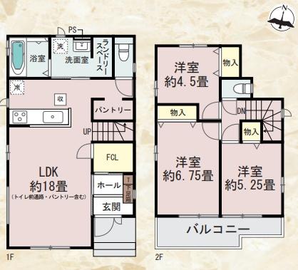 京都市西京区大原野上里鳥見町の新築一戸建
