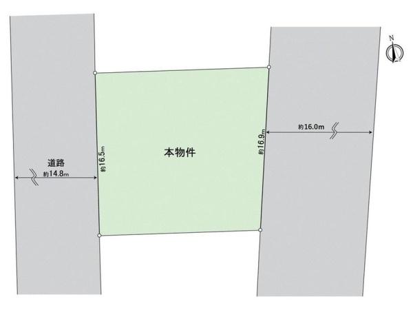 京都市伏見区醍醐西大路町の売土地