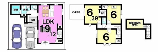 京都市山科区西野楳本町の土地