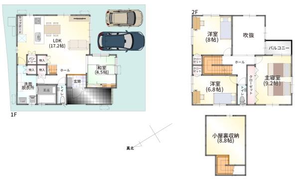 大津市月輪３丁目の新築一戸建