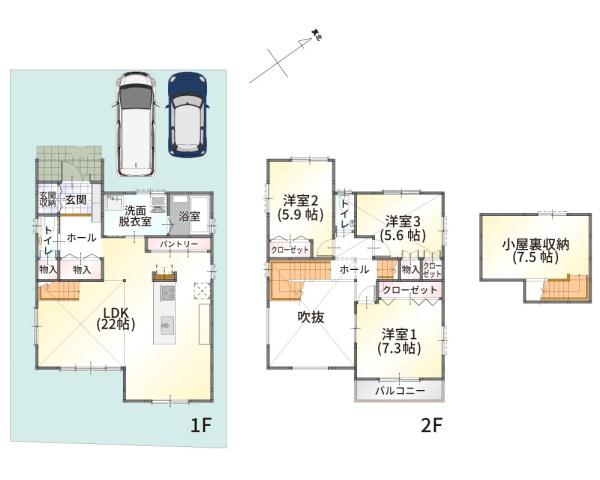 大津市下阪本２丁目の新築一戸建