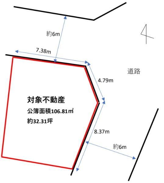 京都市伏見区納所中河原の土地