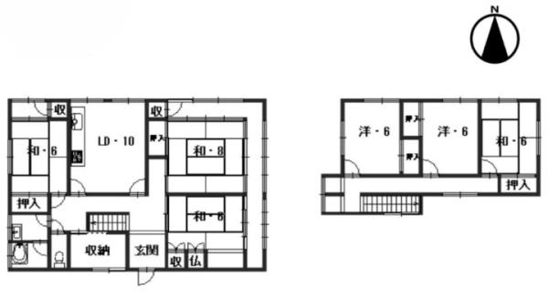 京都市山科区御陵封ジ山町の中古一戸建