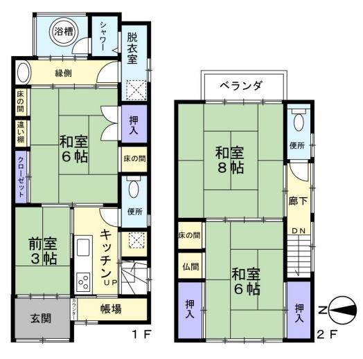 京都市右京区西院坤町の中古一戸建