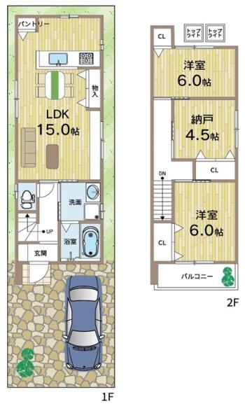 京都市中京区西ノ京塚本町の新築一戸建
