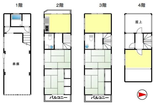 京都市下京区上五条町の中古一戸建
