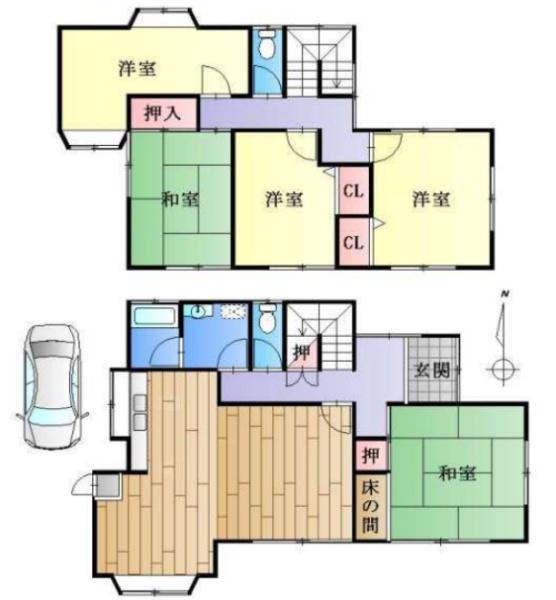 大津市清風町の中古一戸建