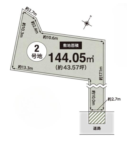 京都市右京区花園岡ノ本町の売土地