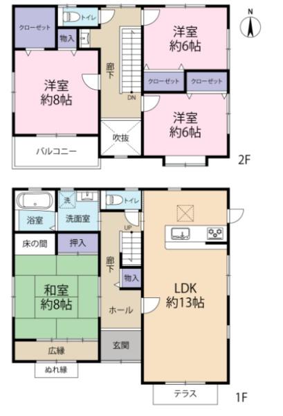 京都市西京区御陵峰ケ堂町２丁目の中古一戸建