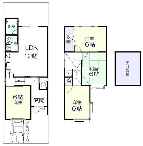 京都市右京区嵯峨広沢南野町の中古一戸建