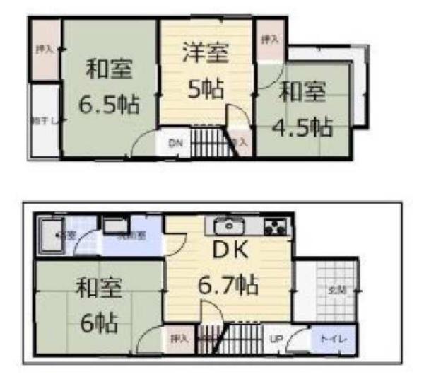 京都市山科区四ノ宮大将軍町の中古一戸建