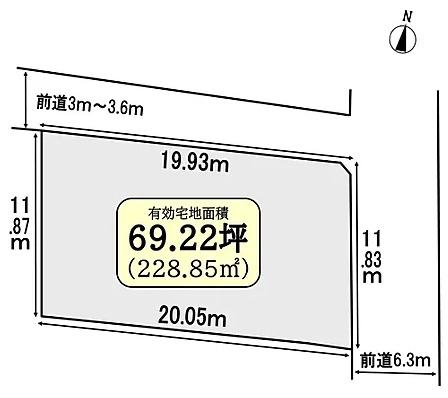 京都市右京区嵯峨大覚寺門前六道町の売土地