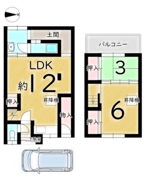 京都市西京区山田弦馳町の中古一戸建
