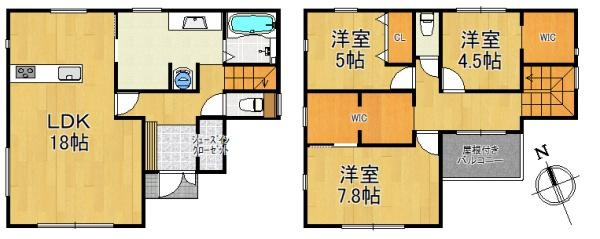 大津市国分１丁目の中古一戸建て