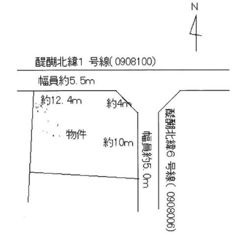 京都市伏見区醍醐古道町の売土地