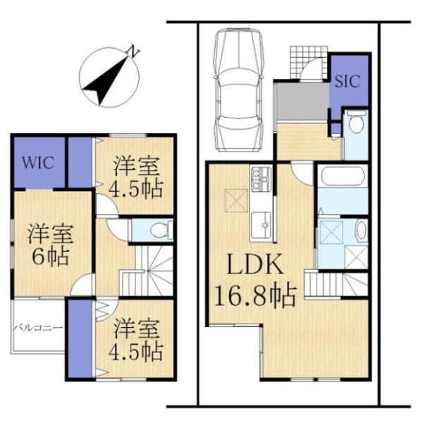 大津市一里山２丁目の新築一戸建