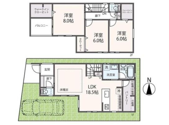 京都市山科区音羽八ノ坪の新築一戸建