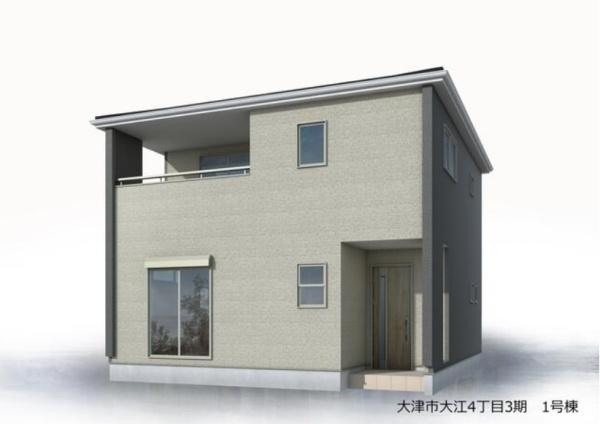 大津市大江４丁目の新築一戸建