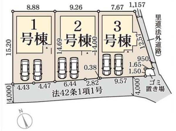 大津市大江４丁目の新築一戸建