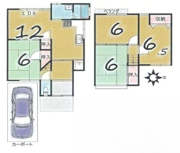 京都市西京区樫原上池田町の中古一戸建