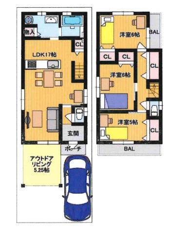京都市西京区樫原佃の売土地