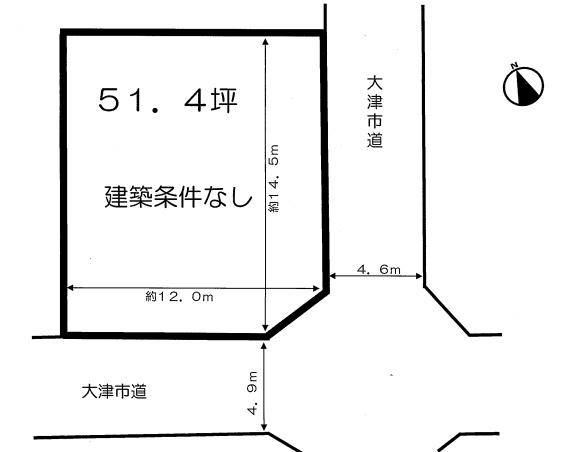 大津市比叡平２丁目の売土地
