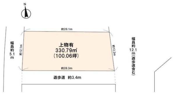 大津市陽明町の土地