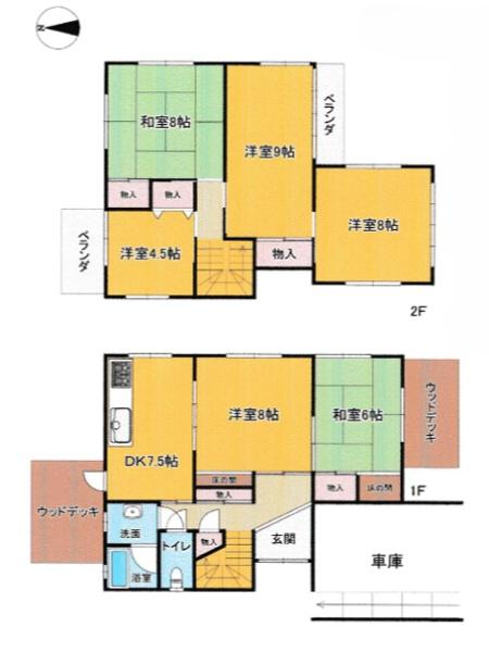 大津市稲葉台の中古一戸建