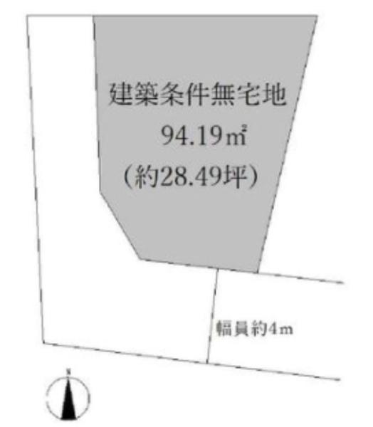 京都市山科区御陵山ノ谷の売土地