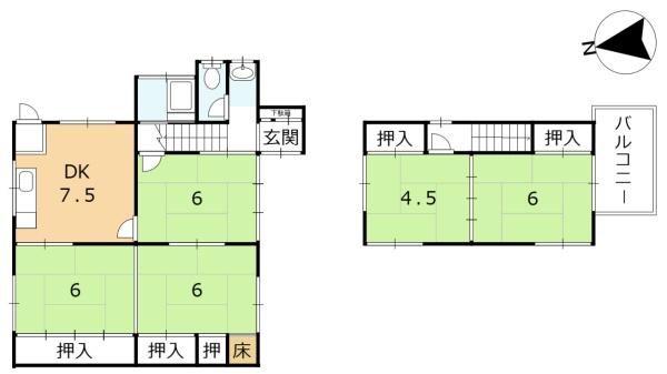 大津市富士見台の中古一戸建