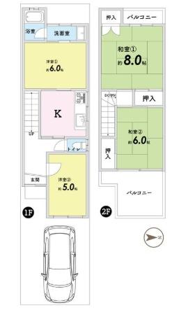 京都市伏見区淀新町の中古一戸建